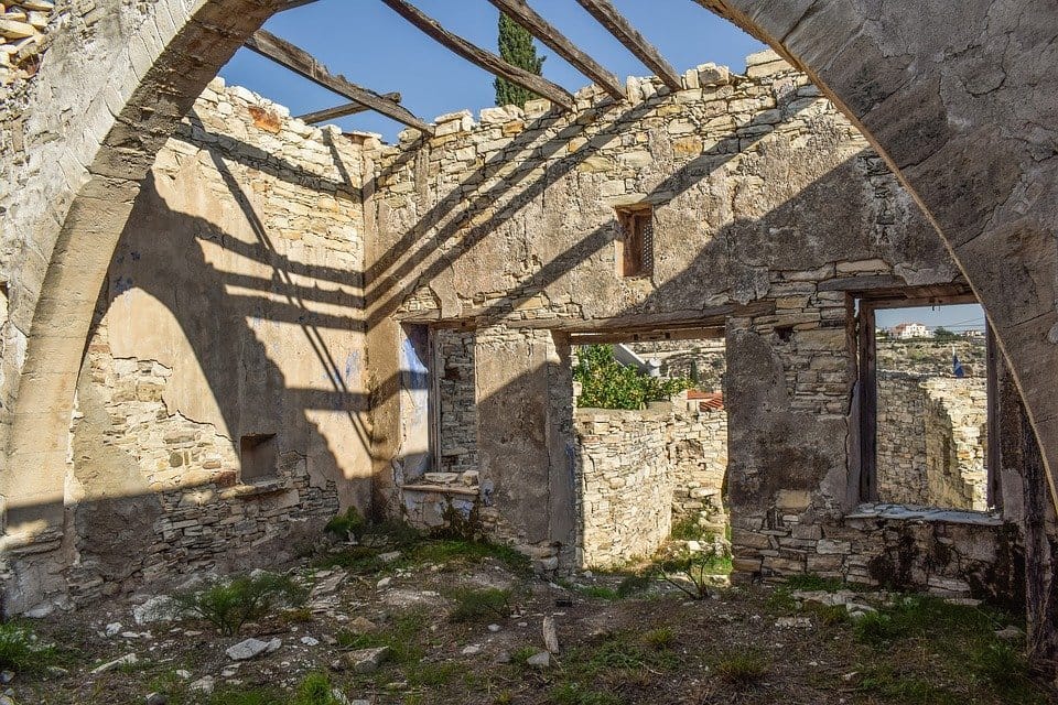 Architecture, Old, Stone, Building, Damaged, Weathered