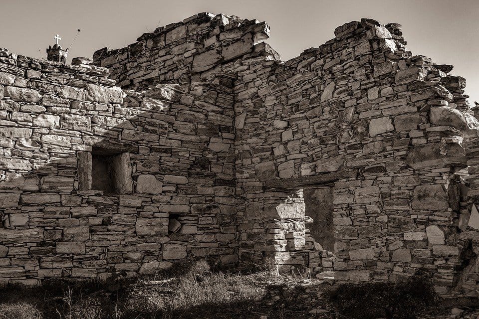 Architecture, Old, Stone, Building, Wall, Damaged