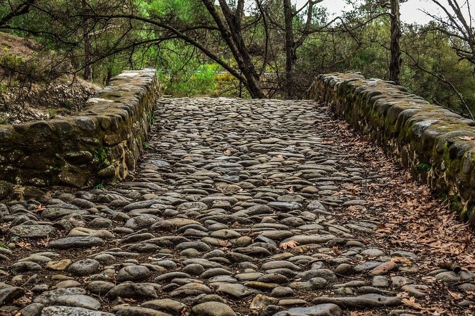 Cobblestone, Cobbled Road, Stone, Pathway, Bridge