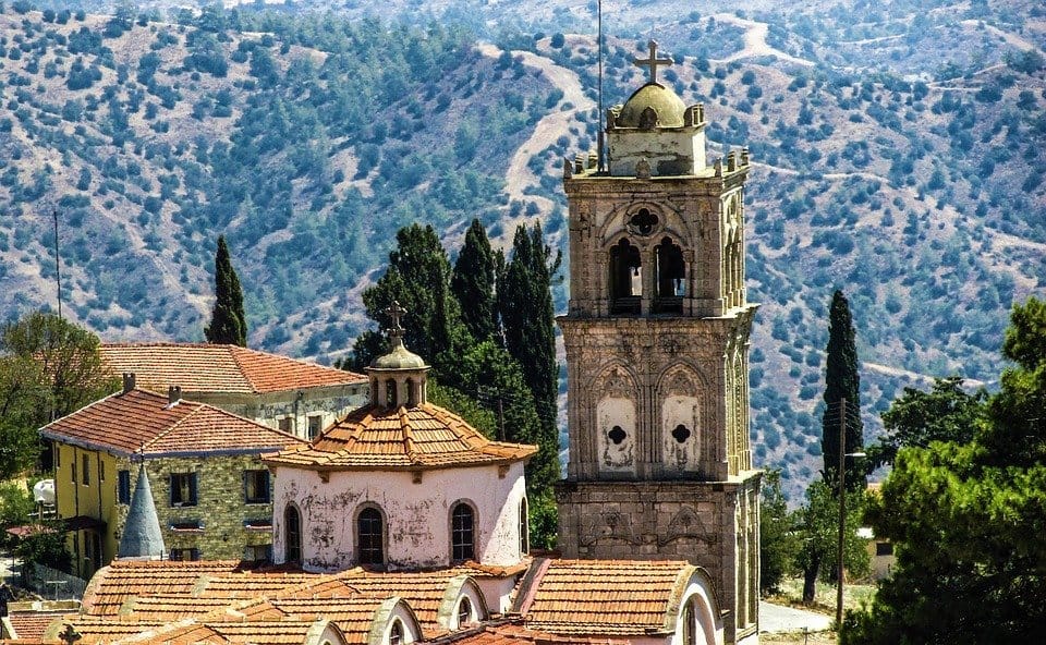 Cyprus, Lefkara, Village, Traditional, Troodos, Church