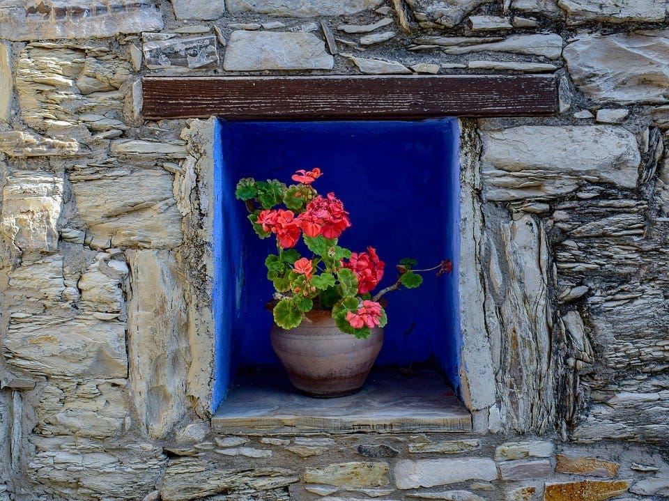 Flower Pot, Decoration, Wall, Decorative, Architecture